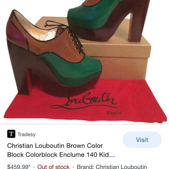 Christian Louboutin Platform - Picture 1 of 4